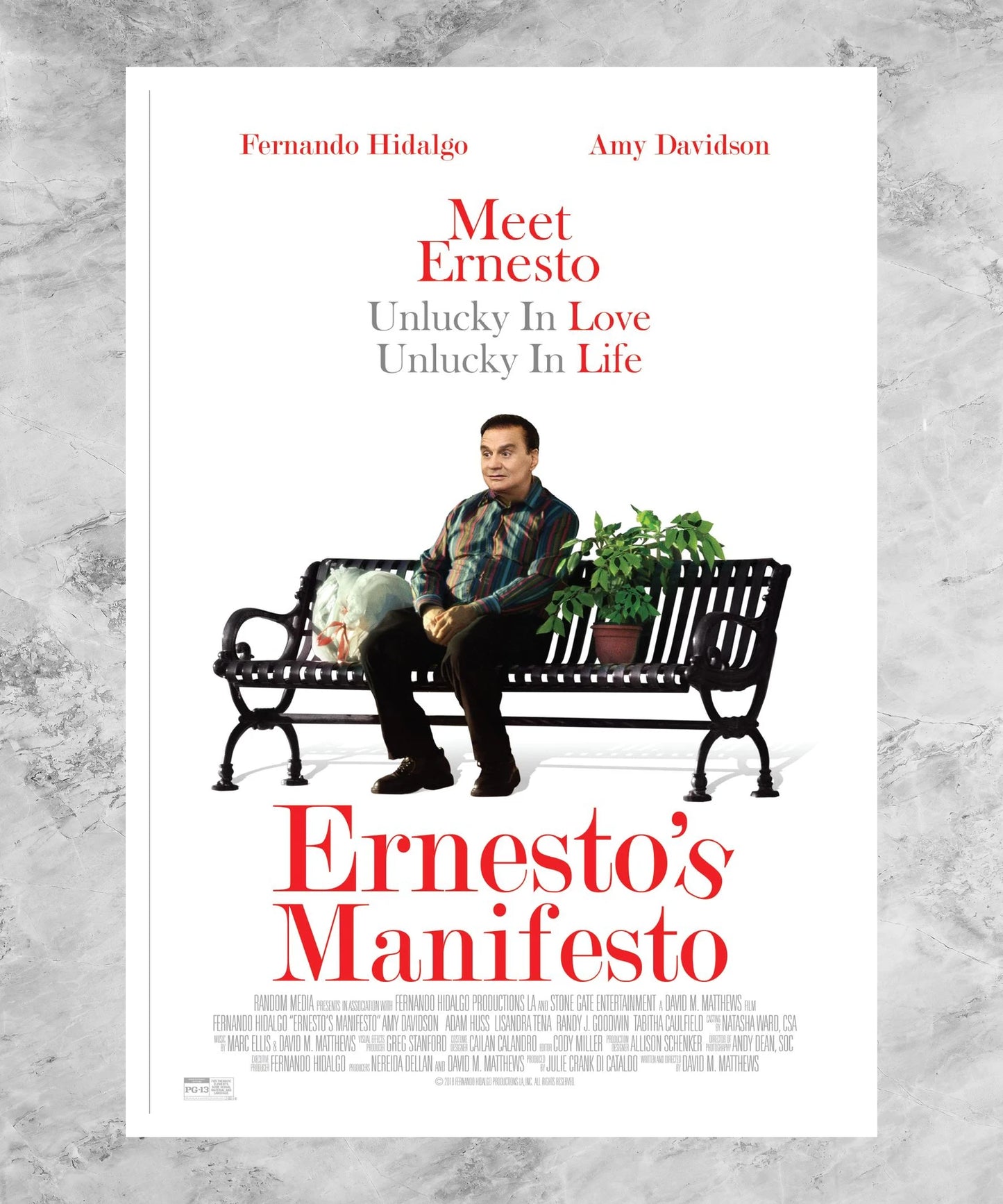 Ernesto's Manifesto Poster