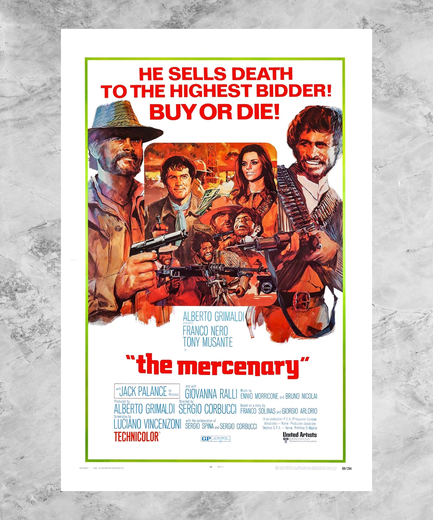 Il mercenario Poster
