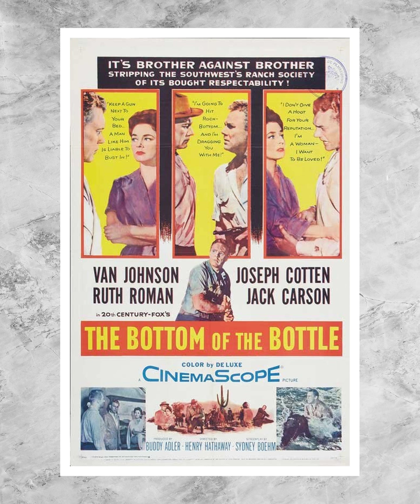 The Bottom of the Bottle Poster
