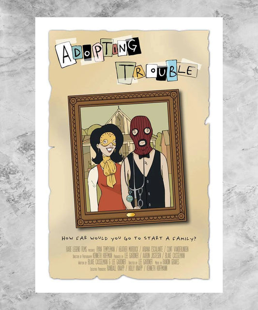 Adopting Trouble Poster