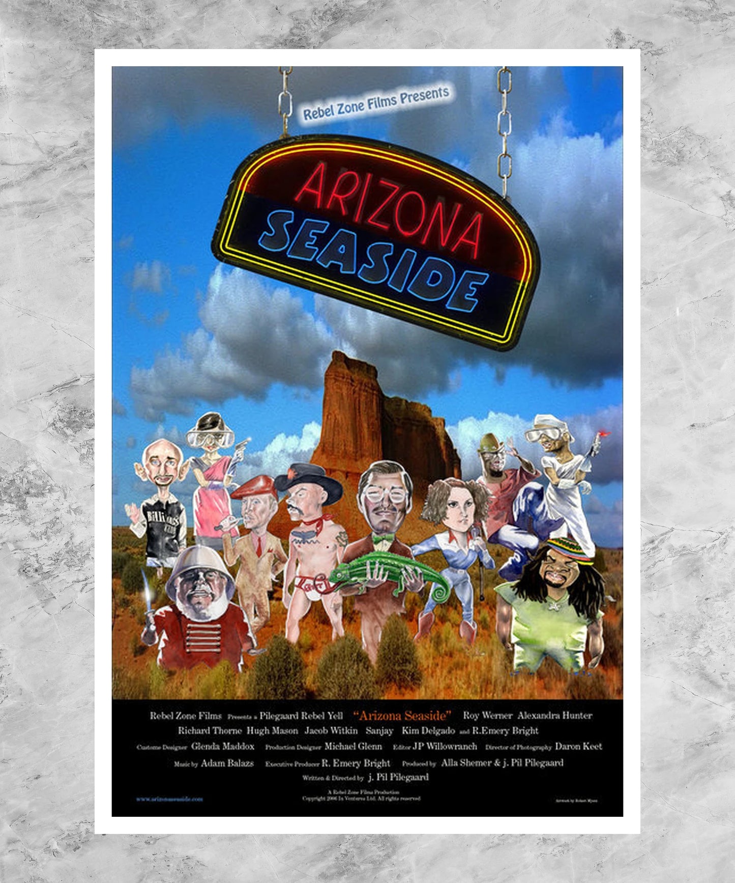 Arizona Seaside Poster
