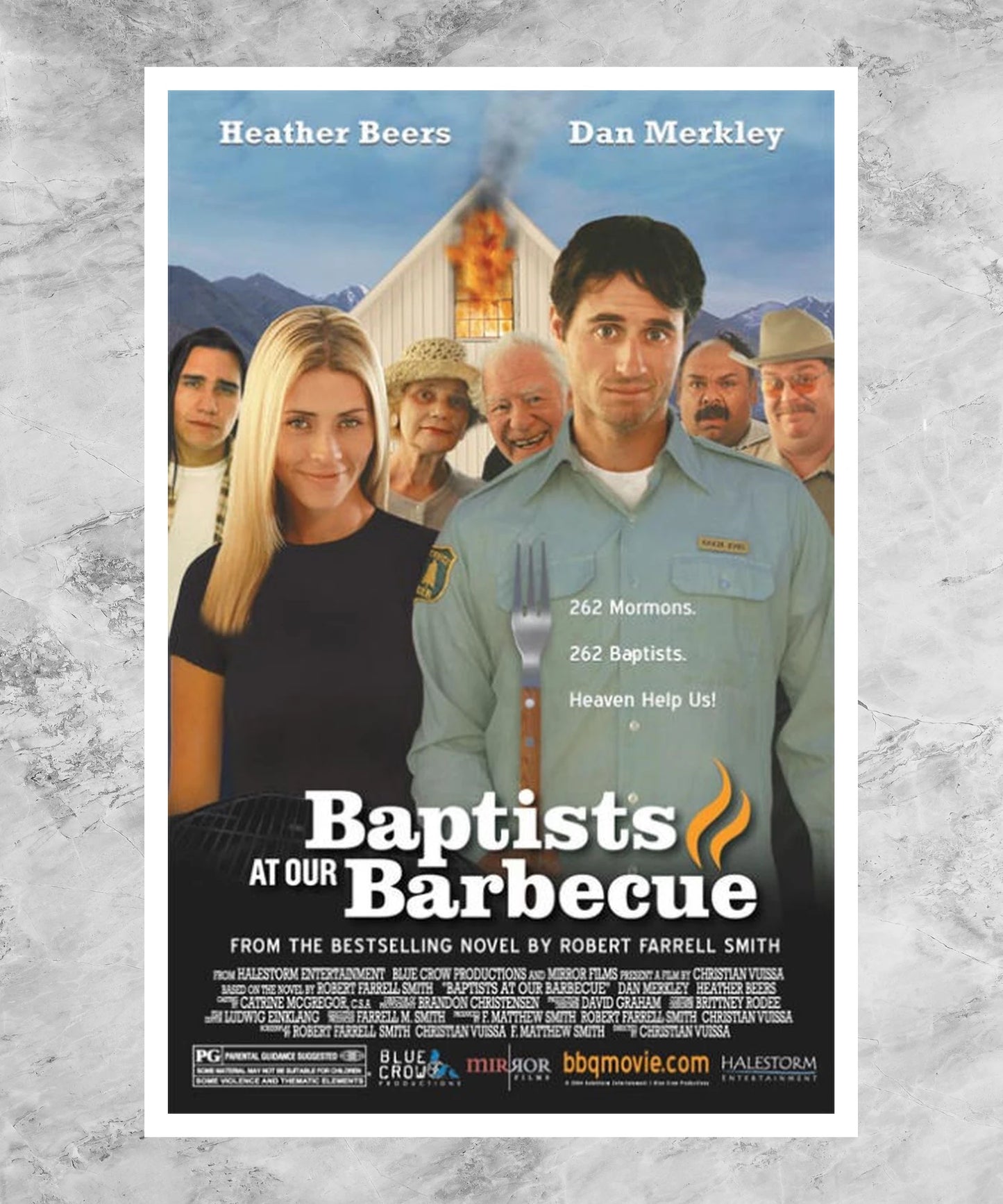 Baptists at Our Barbecue Poster