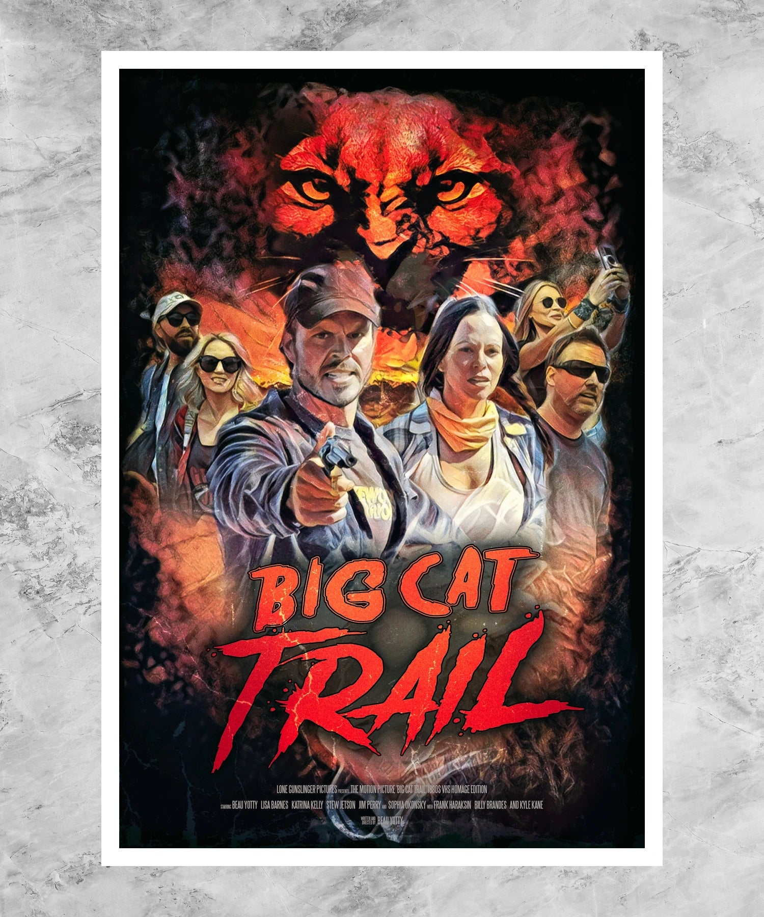 Big Cat Trail Poster