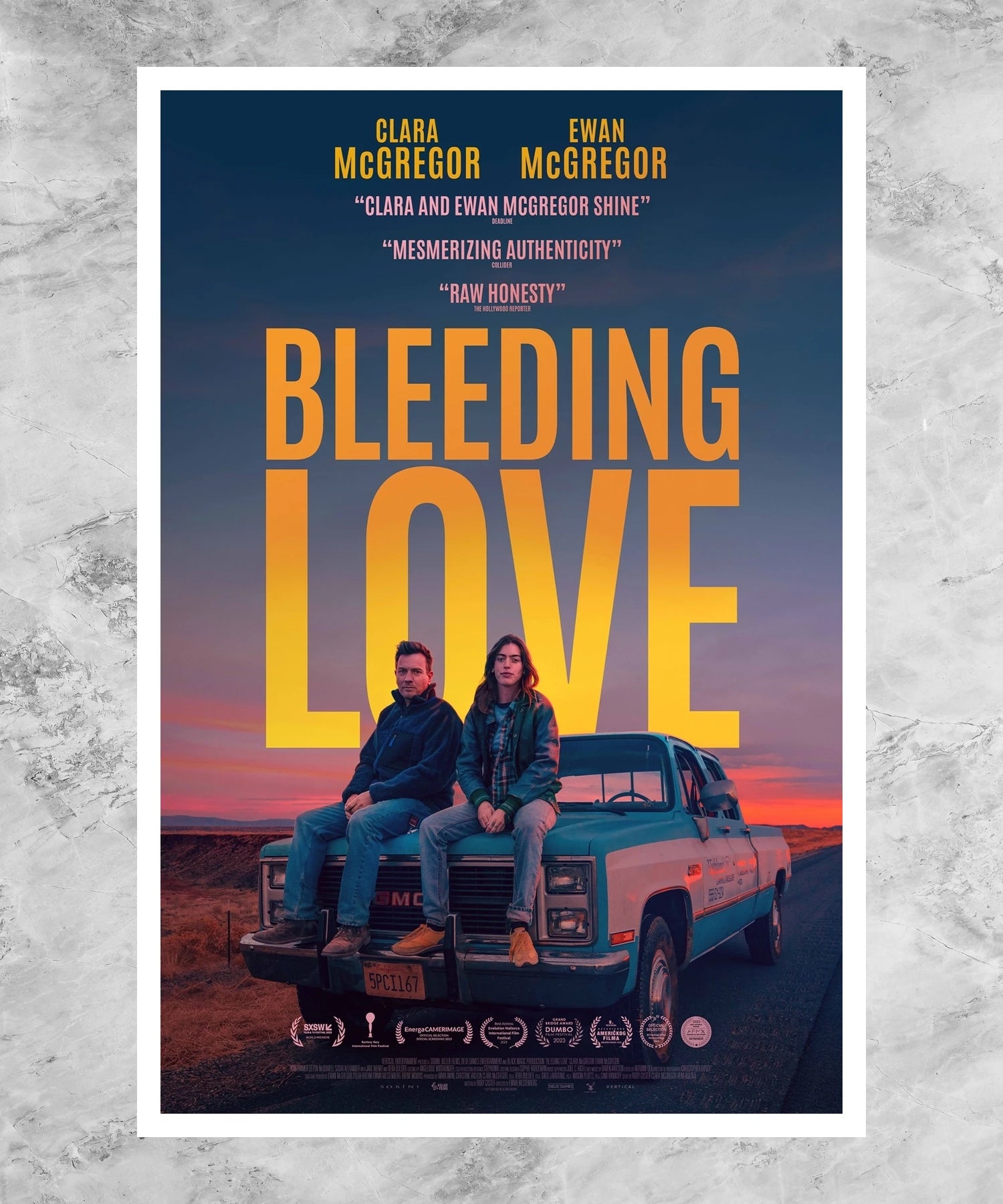 Bleeding Love Poster
