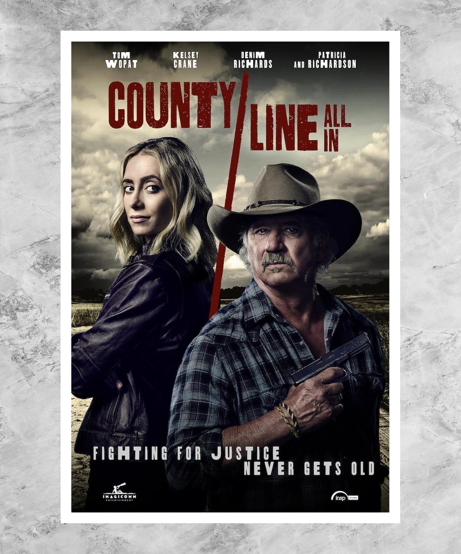 County Line: All In Poster