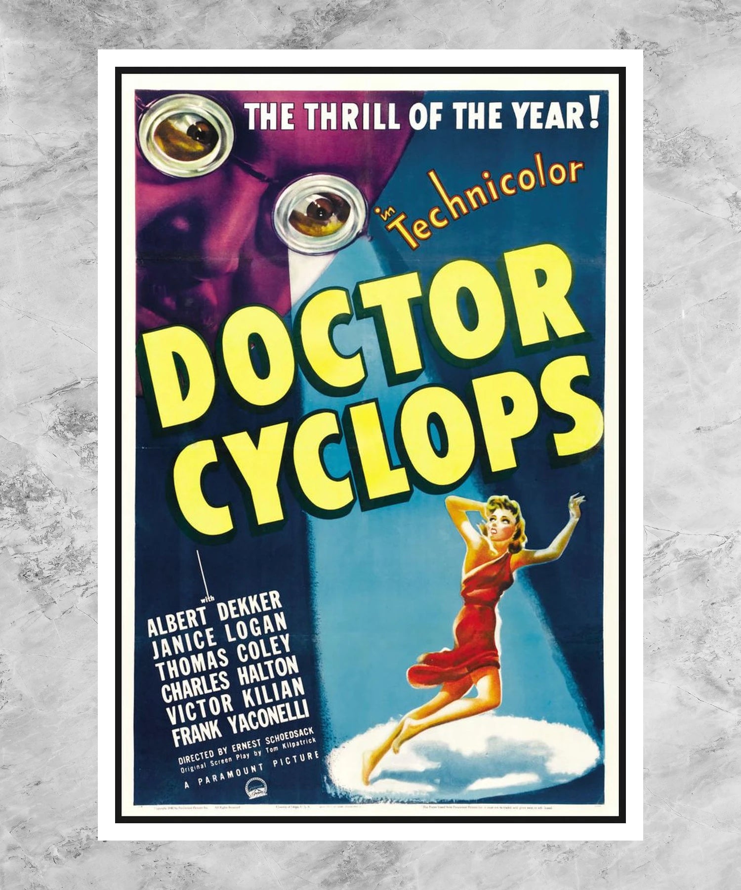 Dr. Cyclops Poster