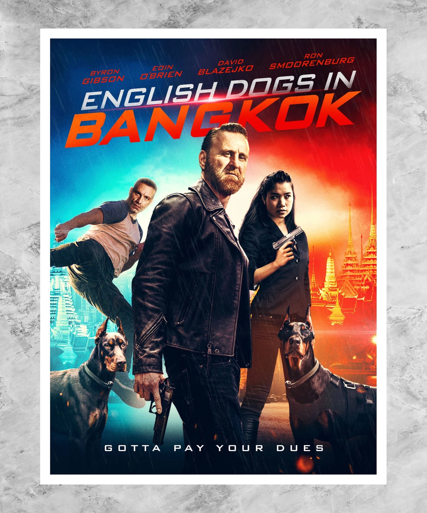 English Dogs Poster