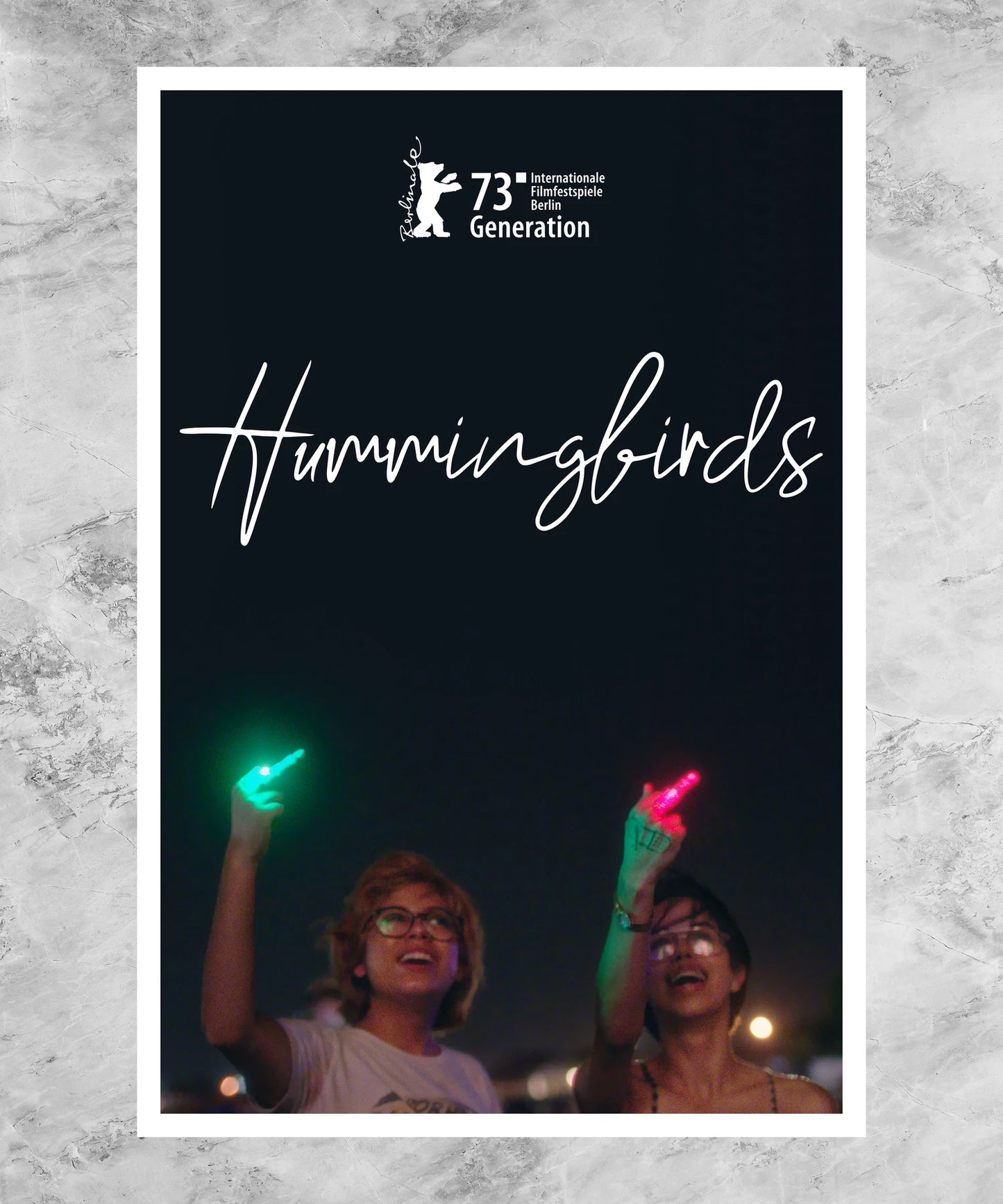 Hummingbirds Poster