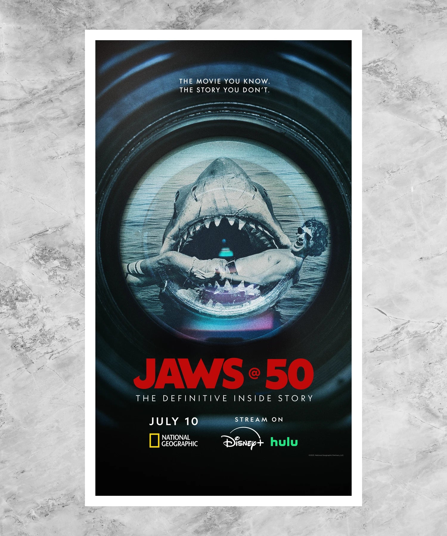 Jaws @ 50: The Definitive Inside Story Poster