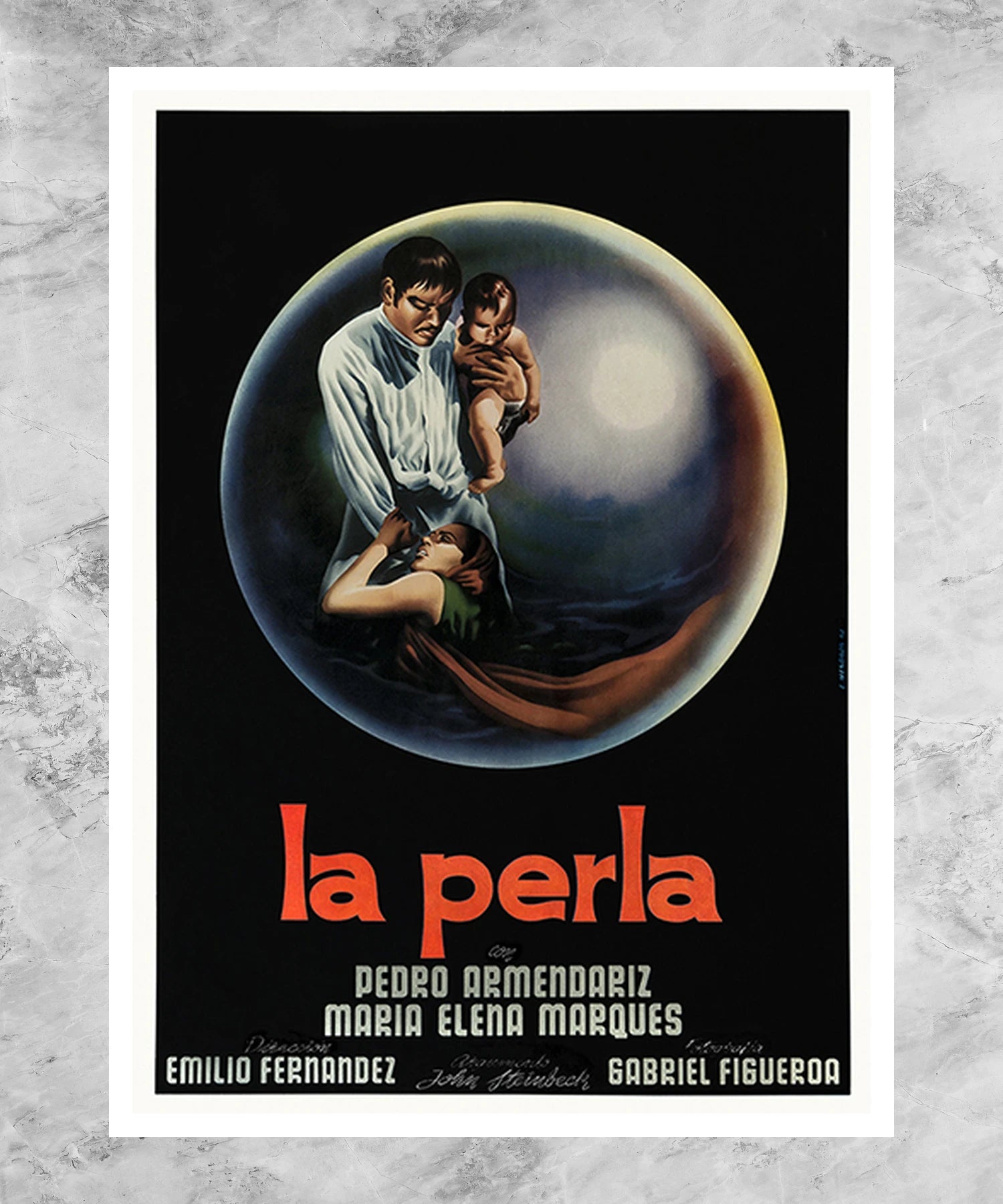La perla Poster