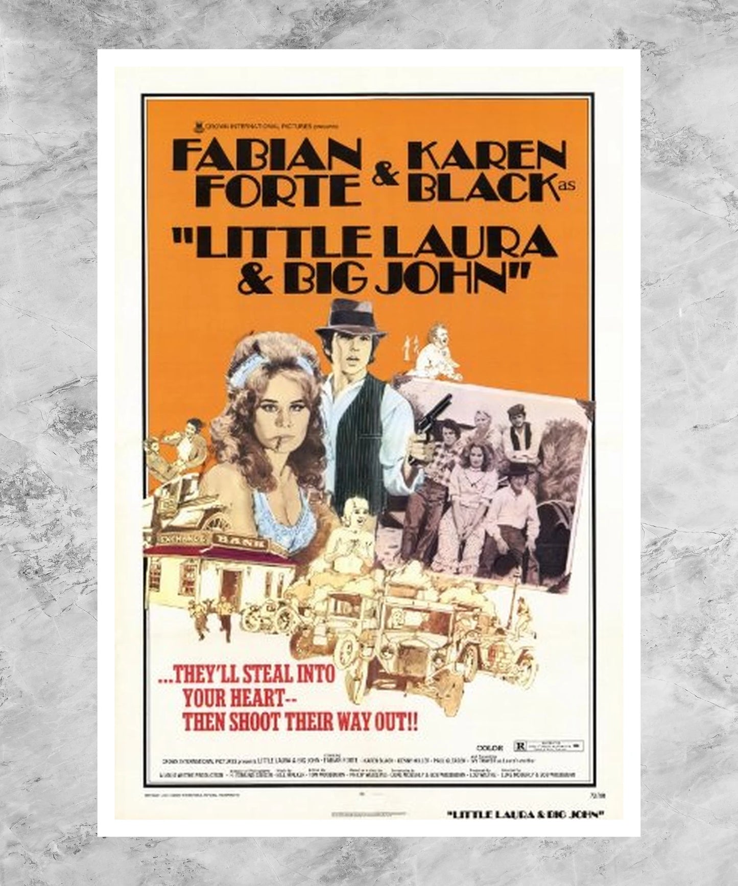 Little Laura and Big John Poster
