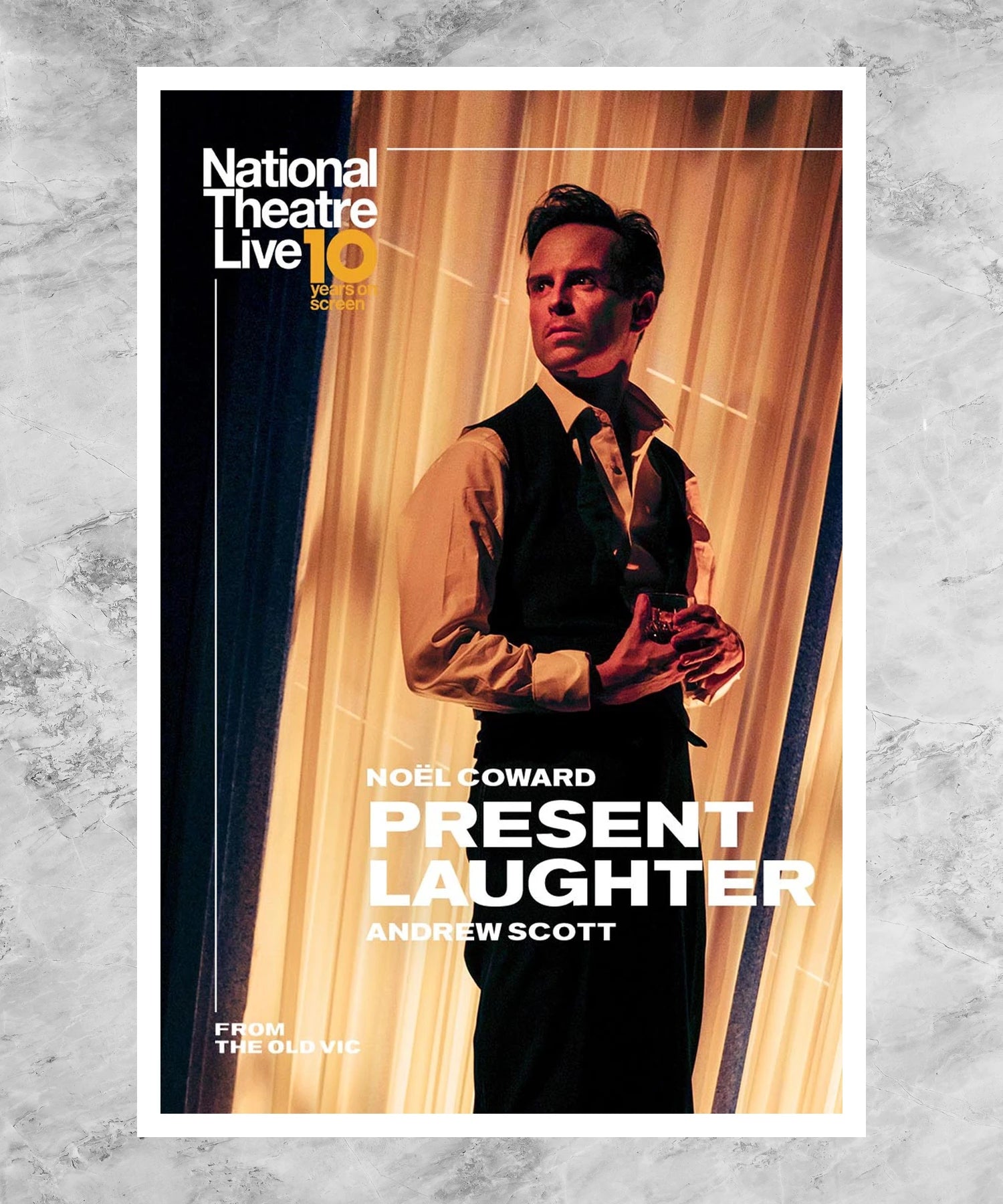 National Theatre Live: Present Laughter Poster