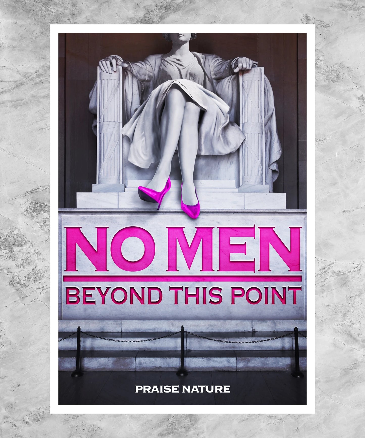 No Men Beyond This Point Poster