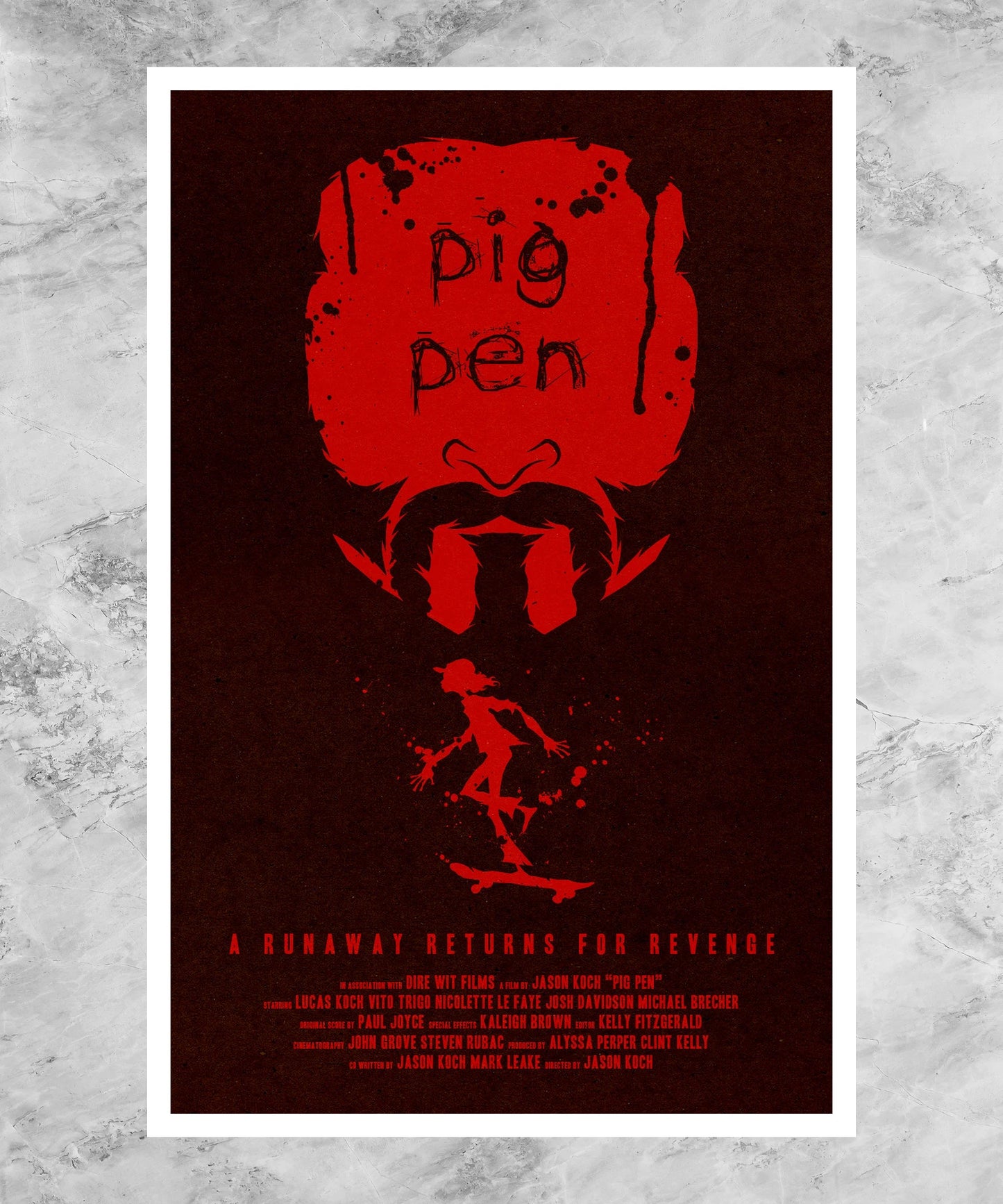 Pig Pen Poster