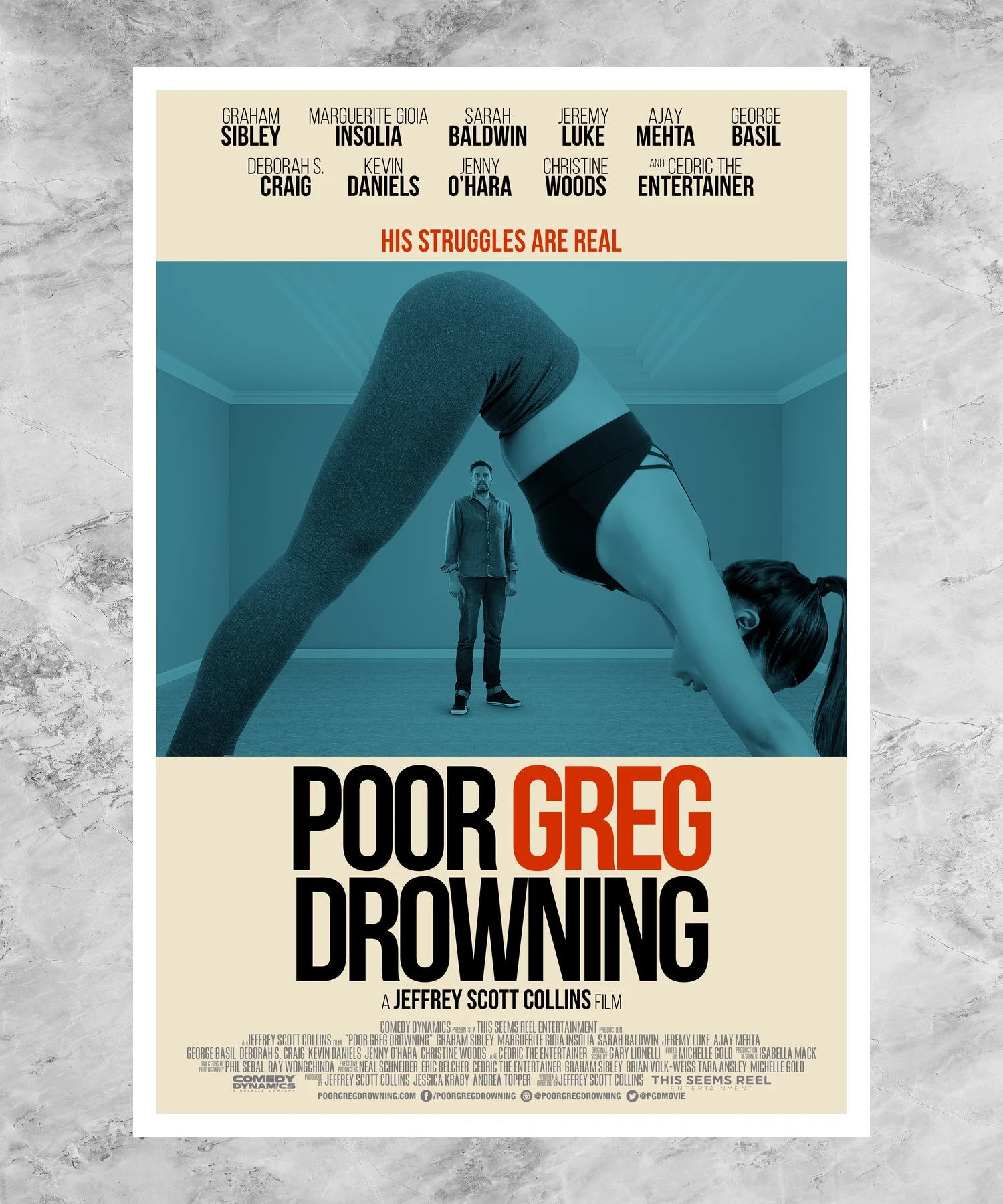 Poor Greg Drowning Poster