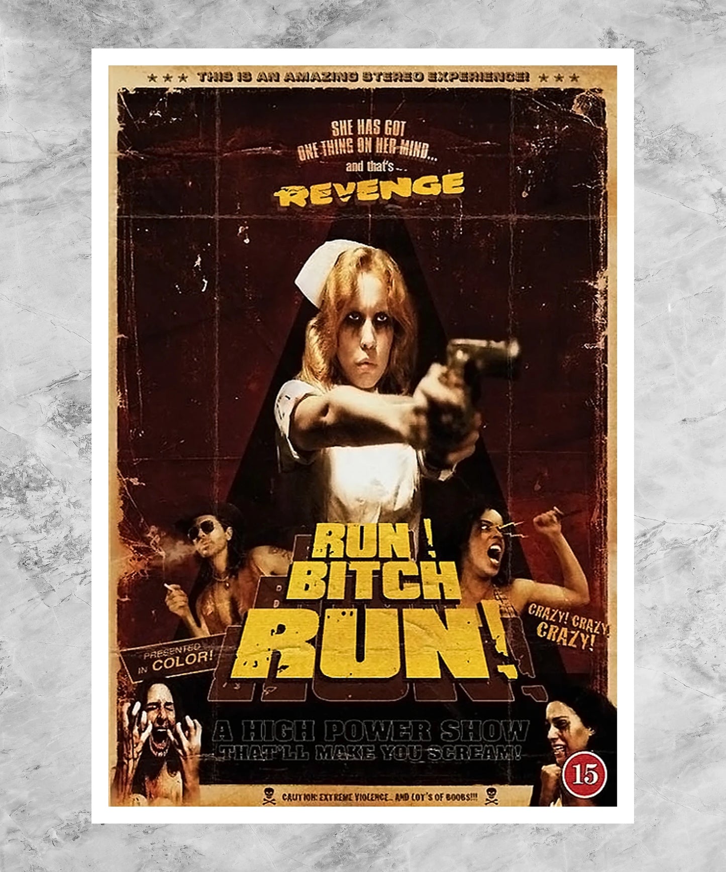 Run! Bitch Run! Poster