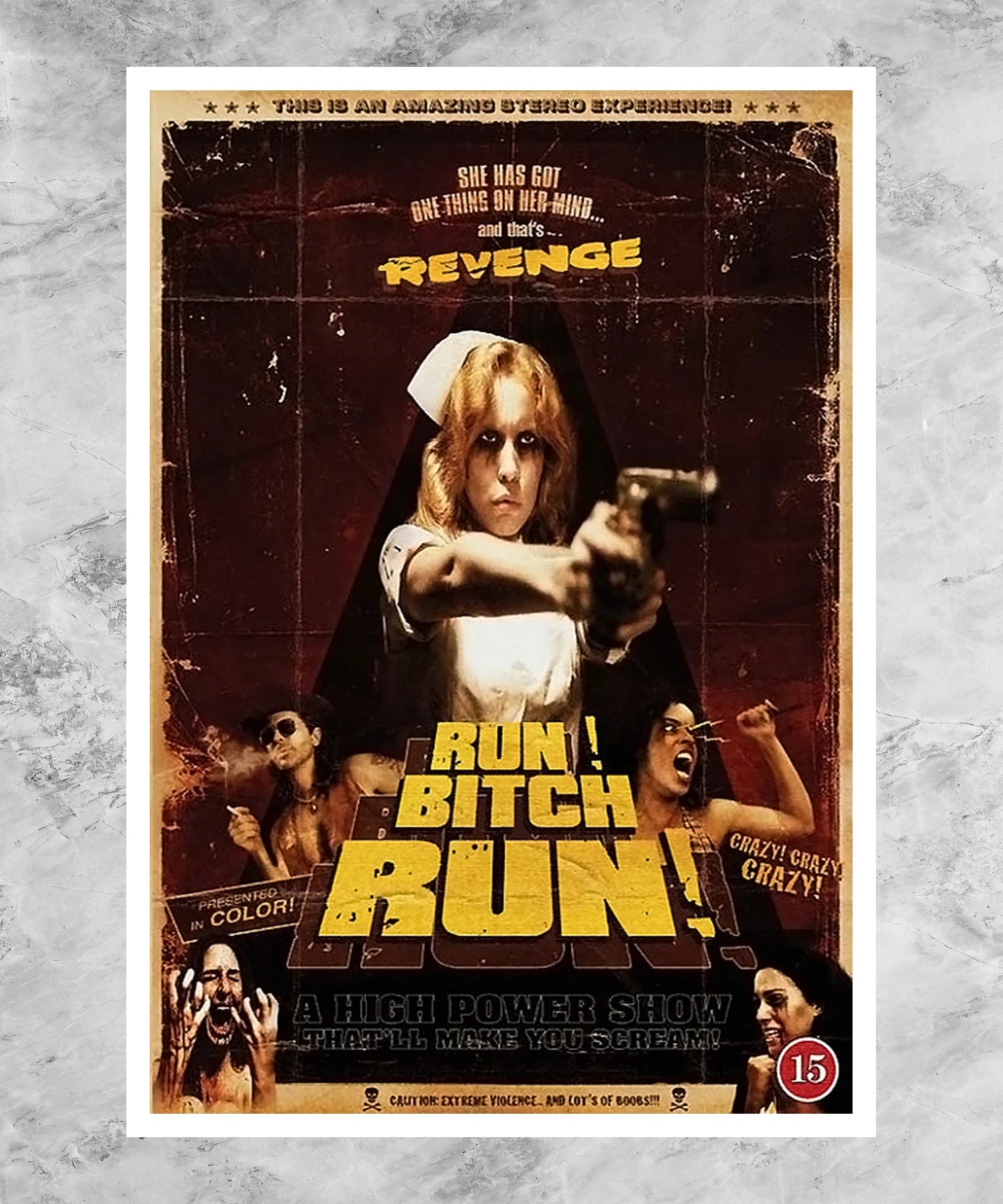 Run! Bitch Run! Poster
