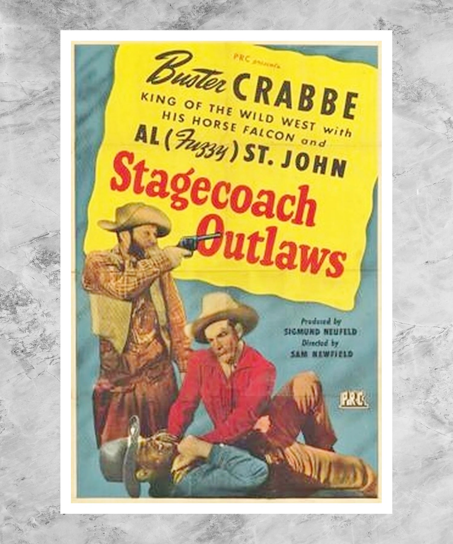 Stagecoach Outlaws Poster