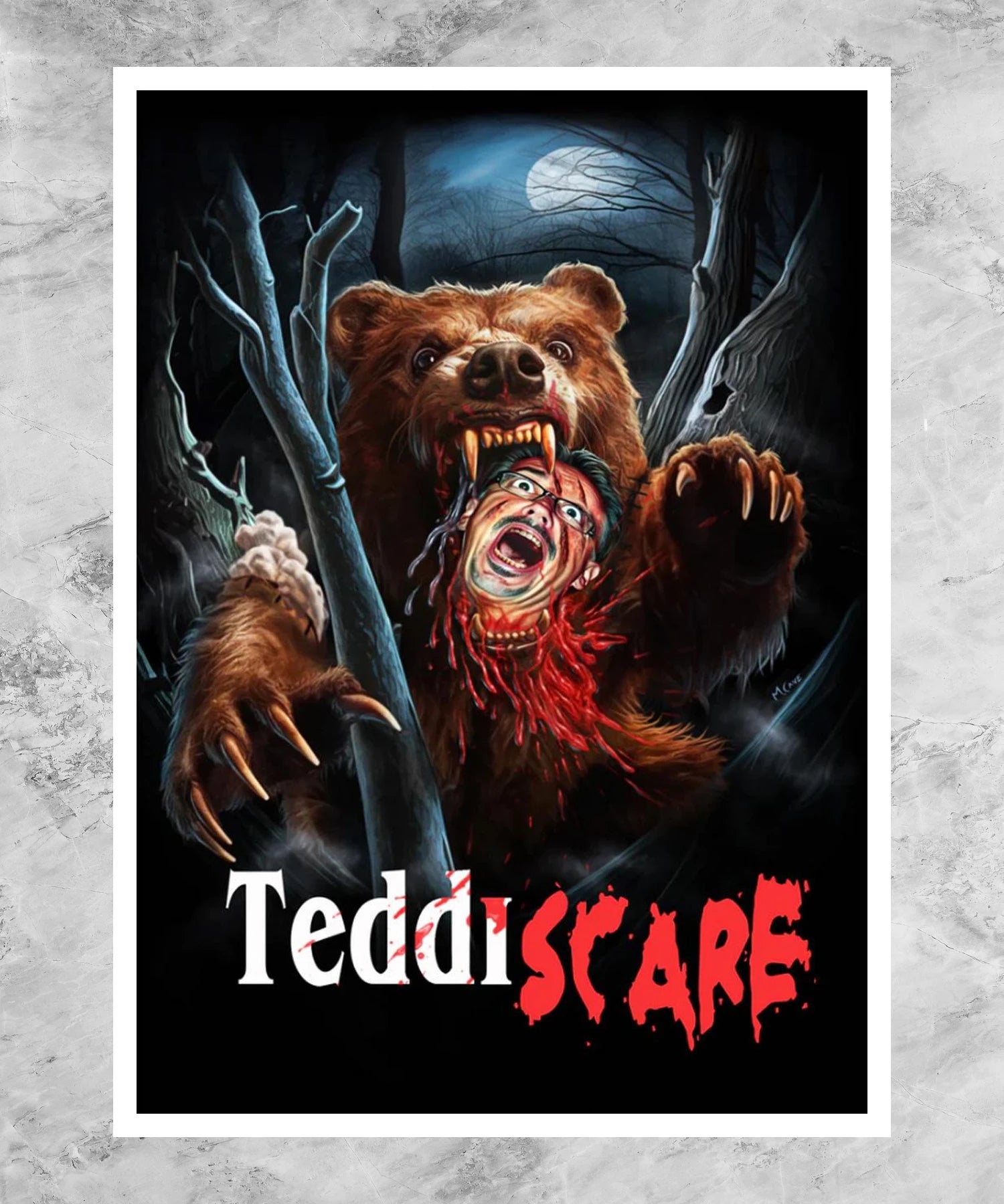Teddiscare Poster