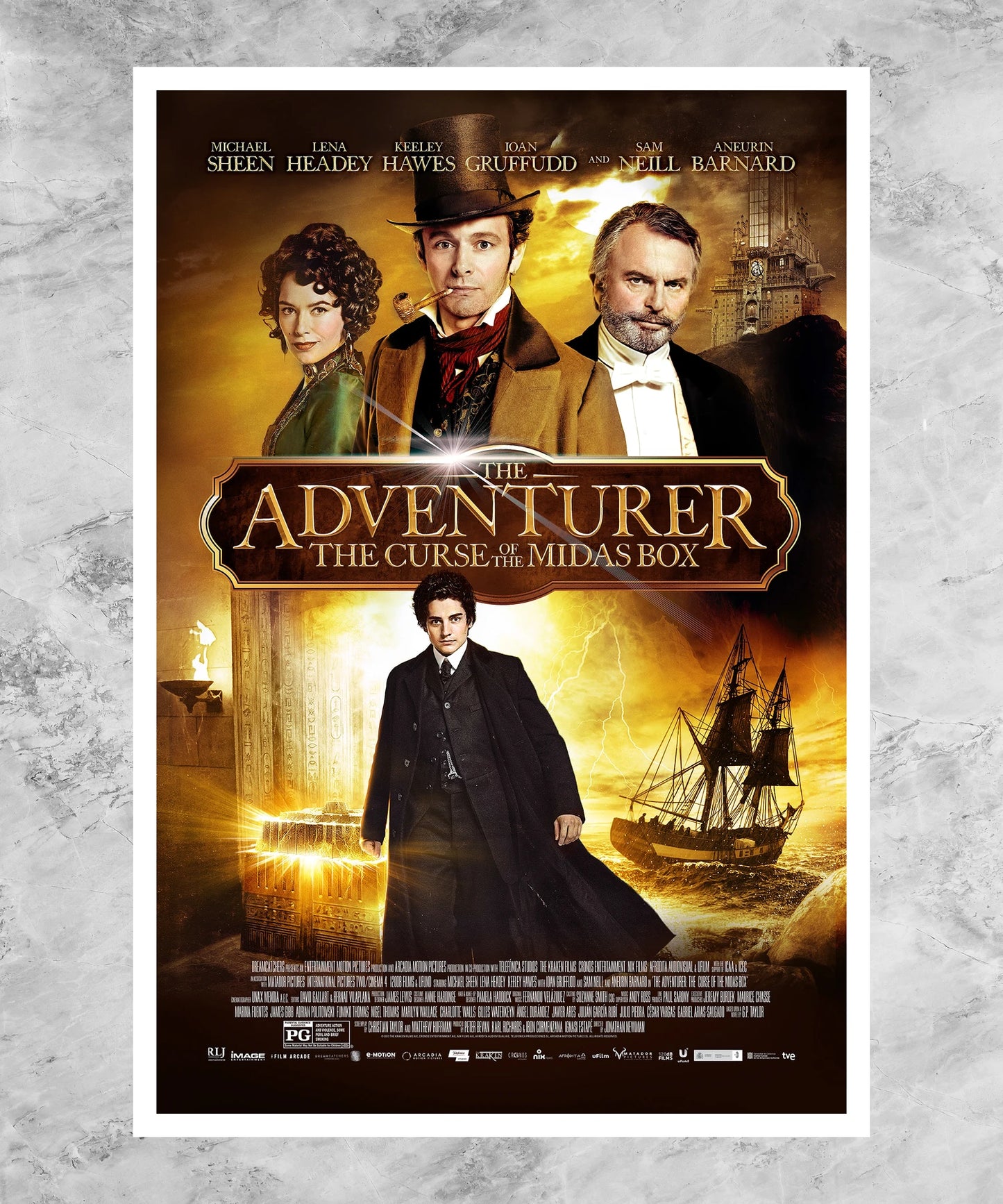 The Adventurer: The Curse of the Midas Box Poster