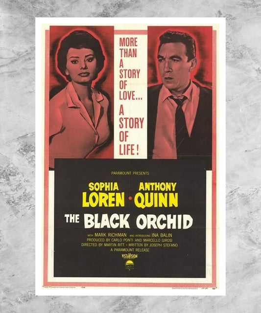 The Black Orchid Poster
