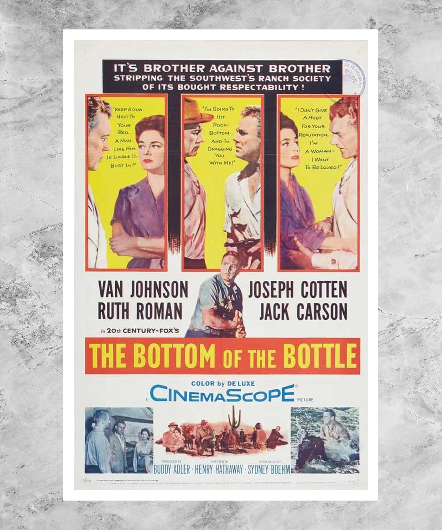 The Bottom of the Bottle Poster