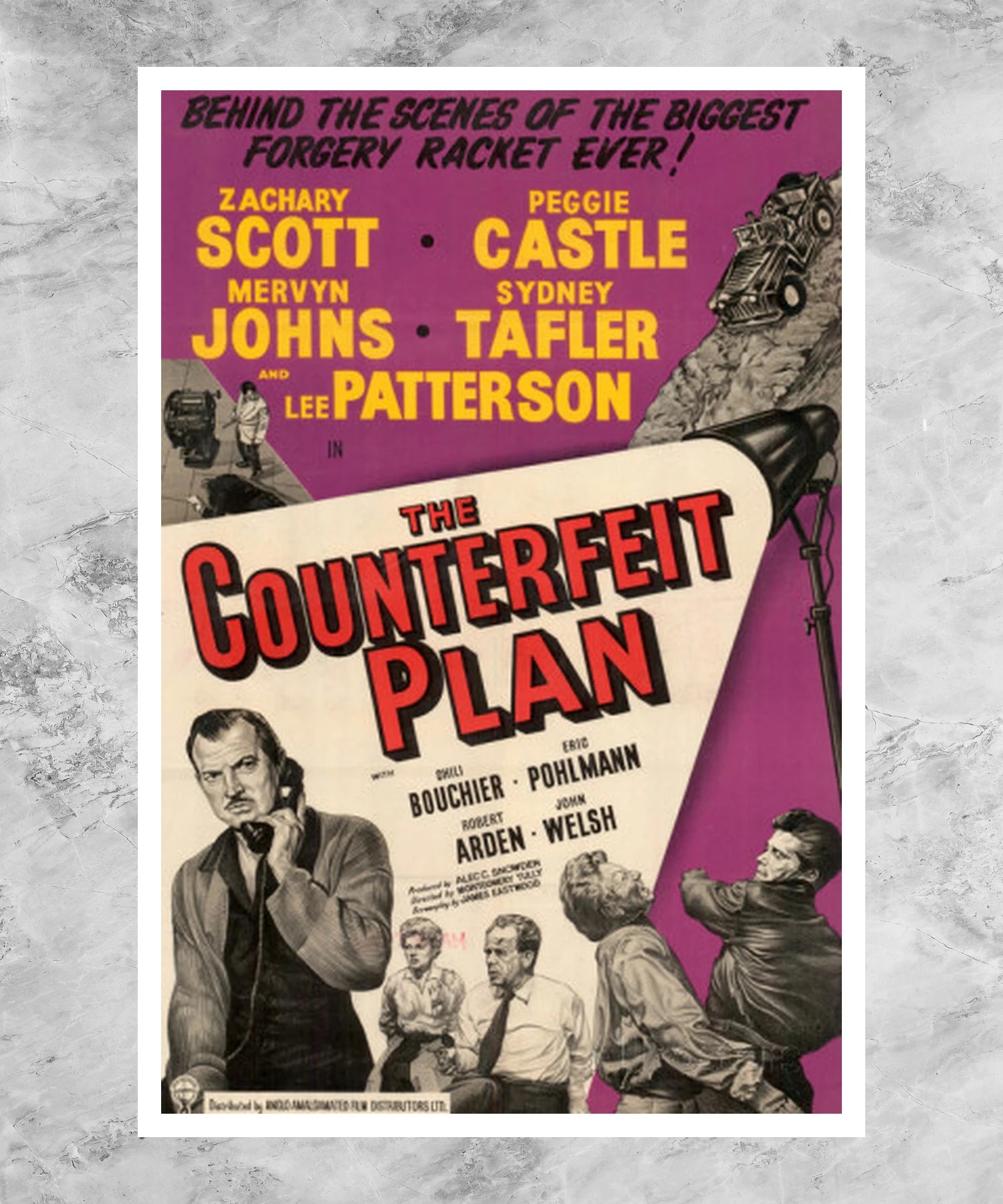 The Counterfeit Plan Poster