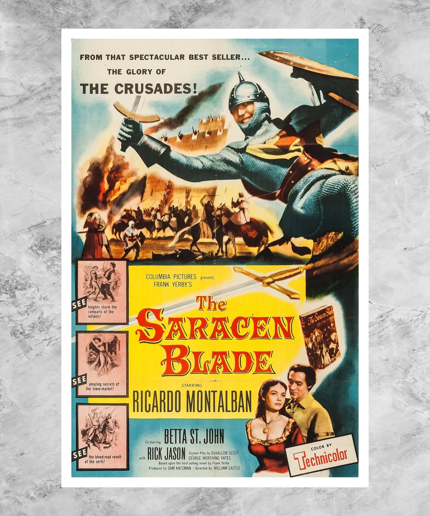 The Saracen Blade Poster