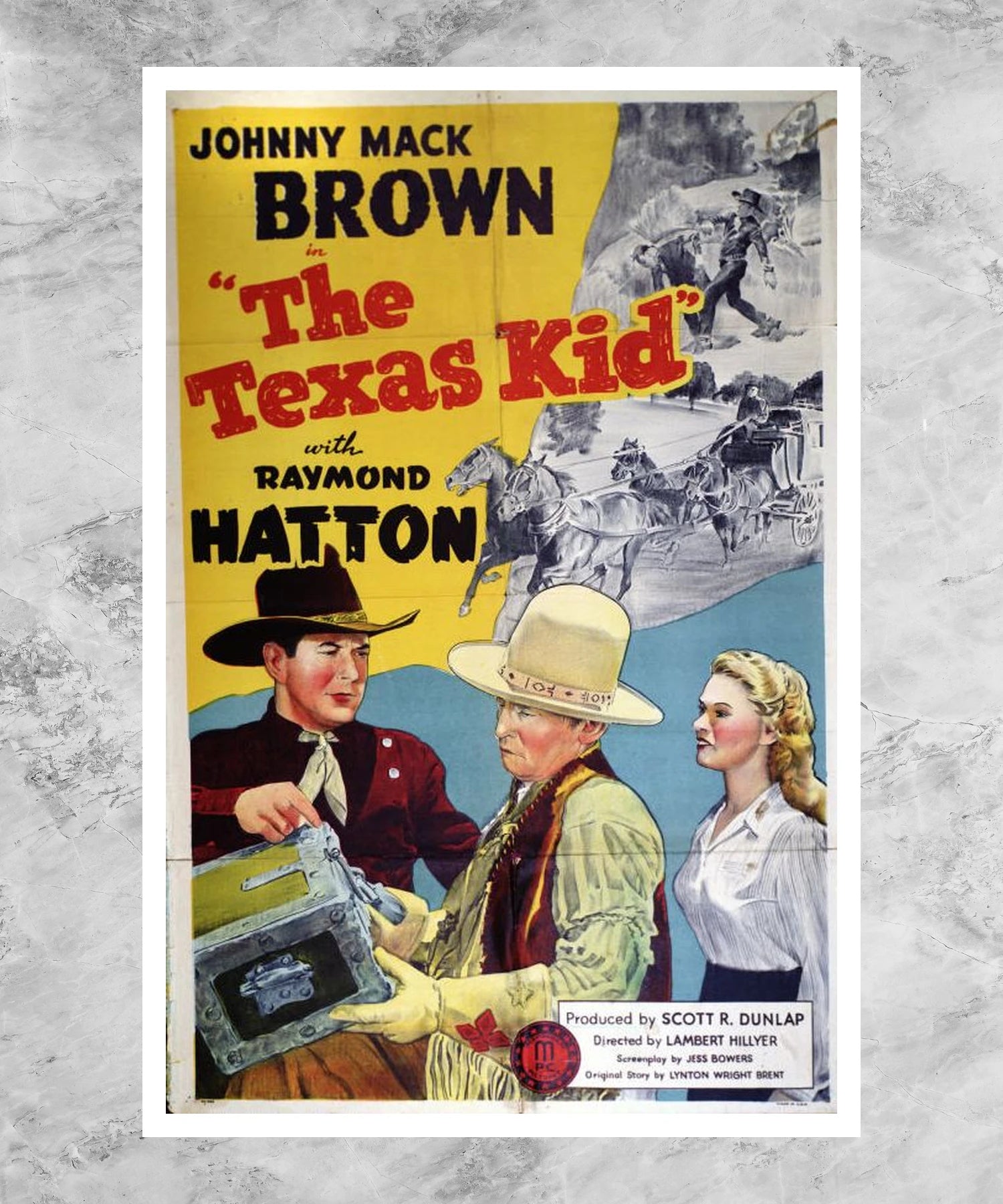 The Texas Kid Poster