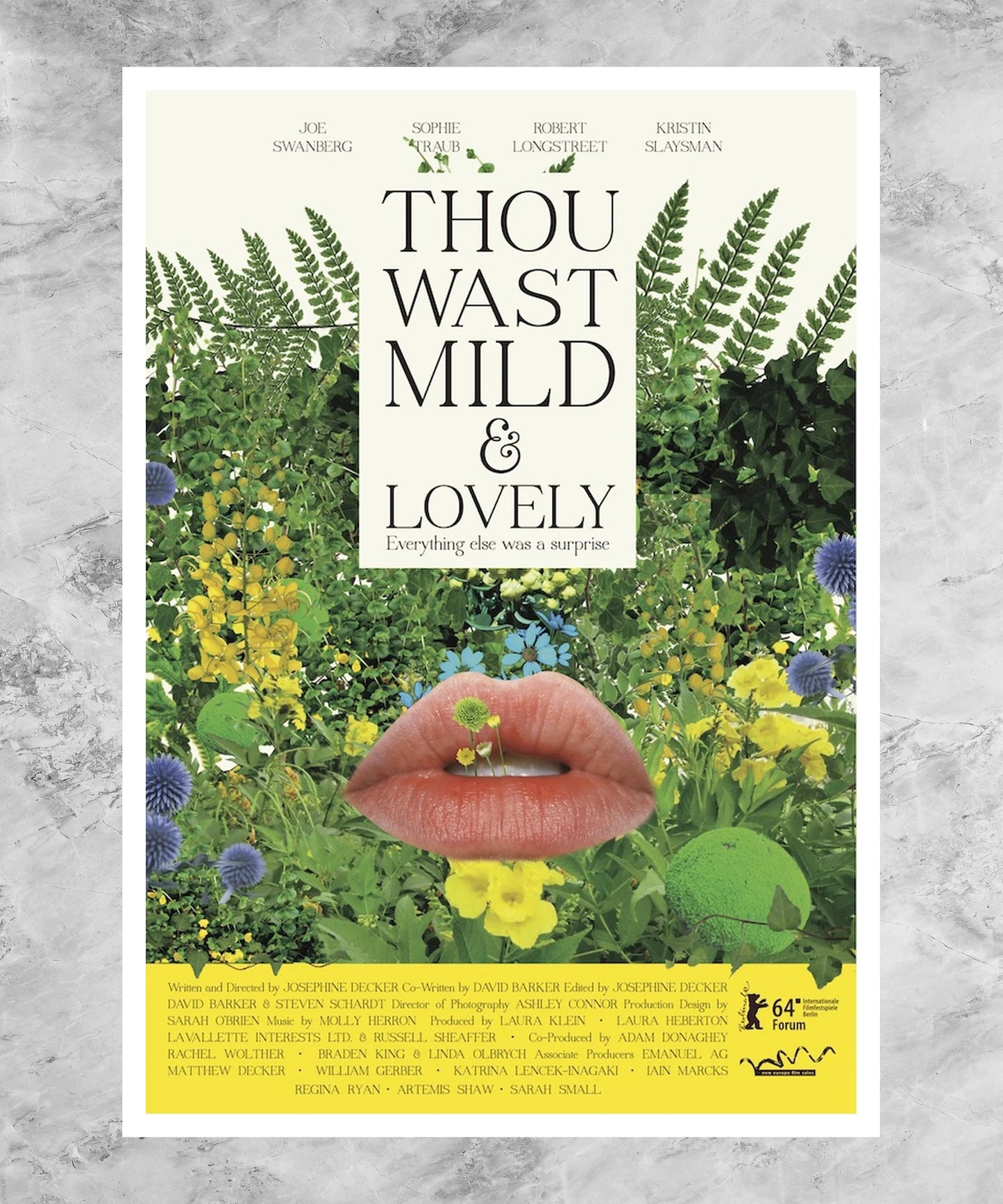 Thou Wast Mild and Lovely Poster